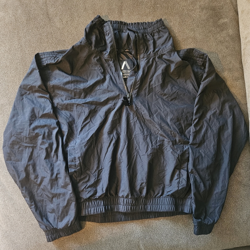 Youth Athleta Dark Gray Windbreaker Jacket